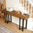 63-Inch Industrial Console Table - Hairpin Legs-1514557399