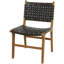 Chaise d'appoint en cuir véritable Markus-1595740651