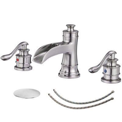 Single-handle Bathroom Faucet with Drain Assembly