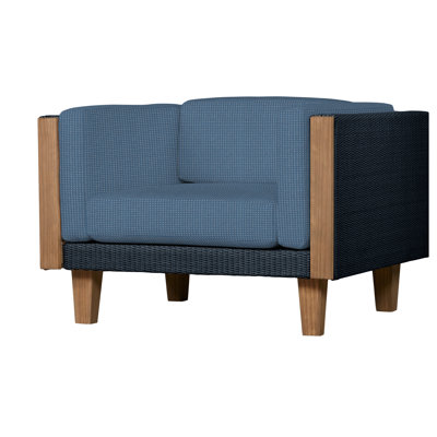 Catalina Outdoor Teak Lounge Chair