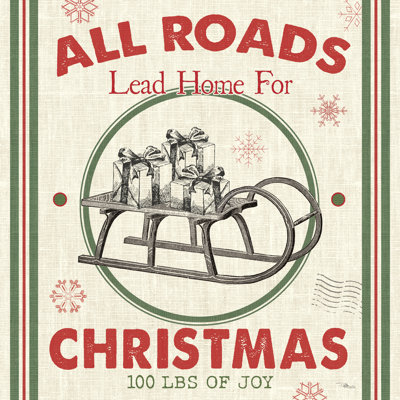 Farmhouse Holiday II by Pela Studio - Wrapped Canvas Print