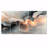 Abstract Geode Grey Marble River Shape II - Marble Canvas Art Set-412452331