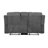 Zslater Chenille Pillow Top Arm Reclining Loveseat-295738407-297869133