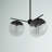 Elliot 3-Light Dimmable Globe Chandelier-1454016506-1454016505