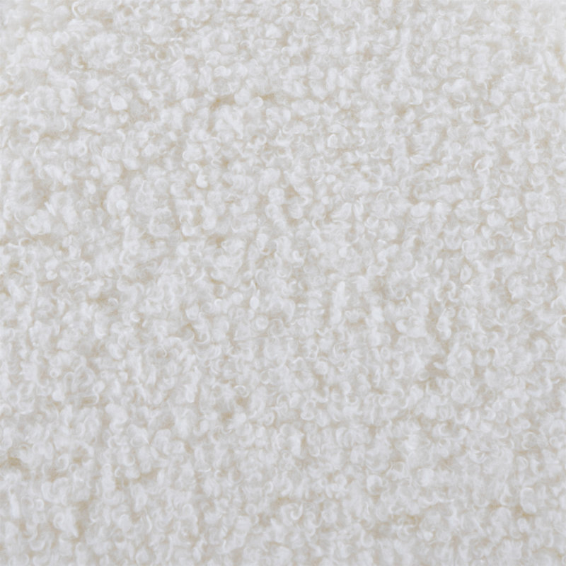 Repose-pieds en tissu blanc