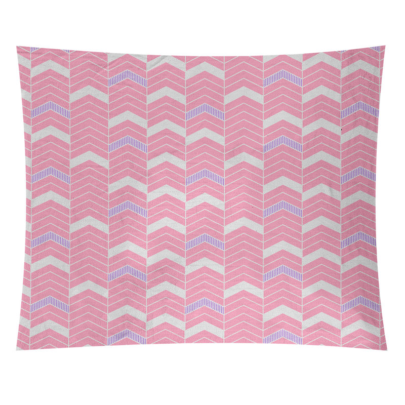 Tapisserie Stephenie, H 68 po x l 80 po, Rose / Mauve