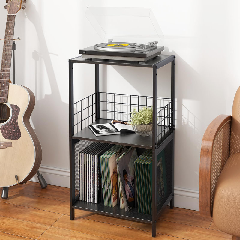 Manufactured Wood,Metal 72.5cm H Media Shelves