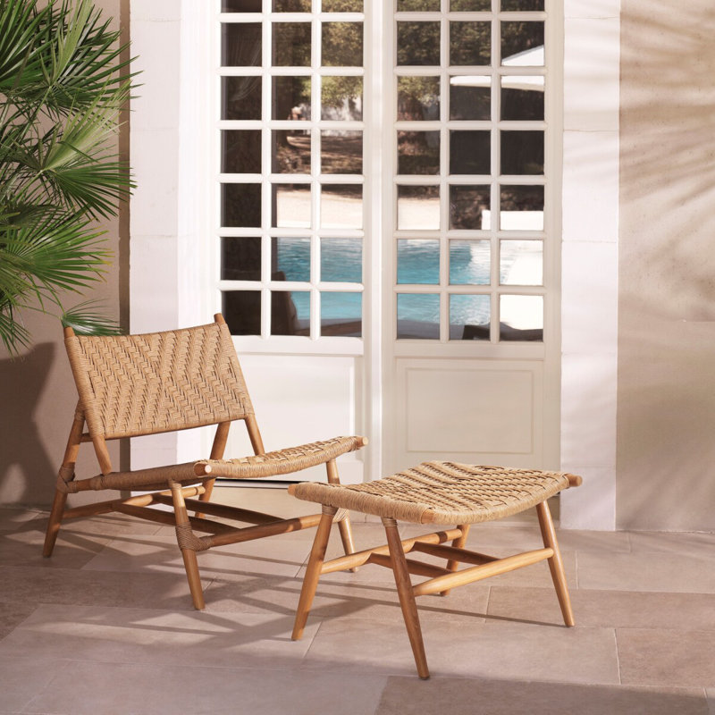 Laroc Outdoor Teak Lounge Chair