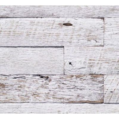 6" x 60" Reclaimed Wall Paneling in Whitewashed