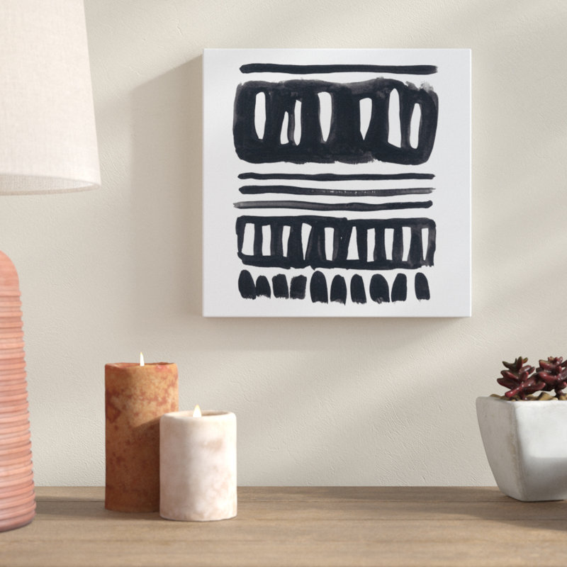 «Weft II», peinture sur toile, H 12 po x l 12 po