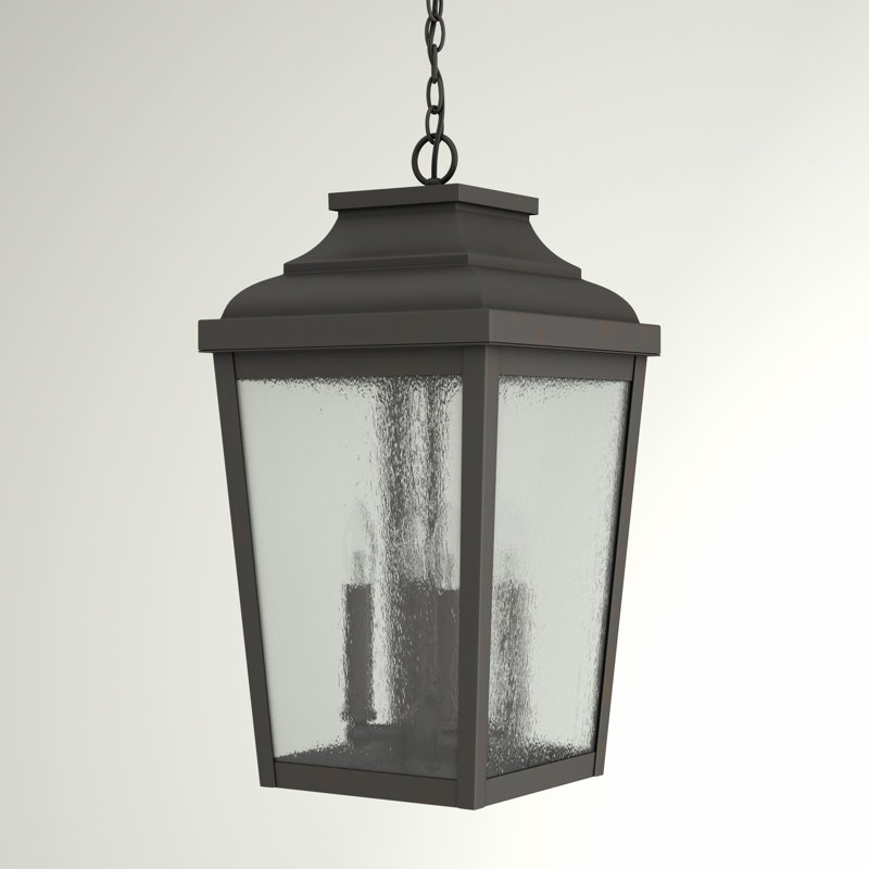 Lanterne suspendue d’extérieur h 21,75 po chelesa bronze 4 ampoules Mayhugh