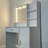 Vanity Desk With Mirror & Light, Large Drawer Three Level Storage, Adjustable Brightness For Makeup And Skincare-747085647