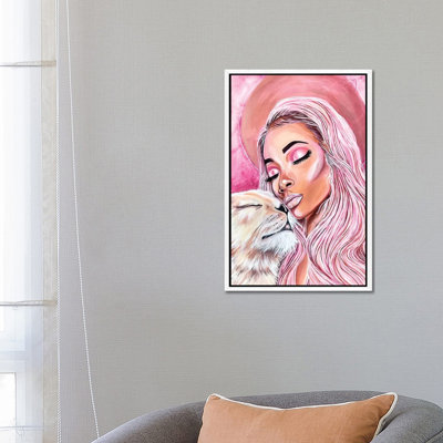 Wild Woman 1 Piece Painting on Canvas