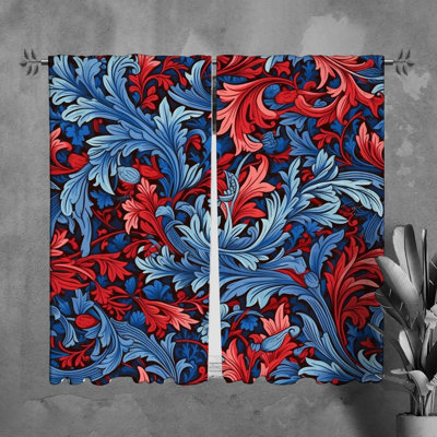 Paire de rideaux obscurcissant en polyester Vutjo