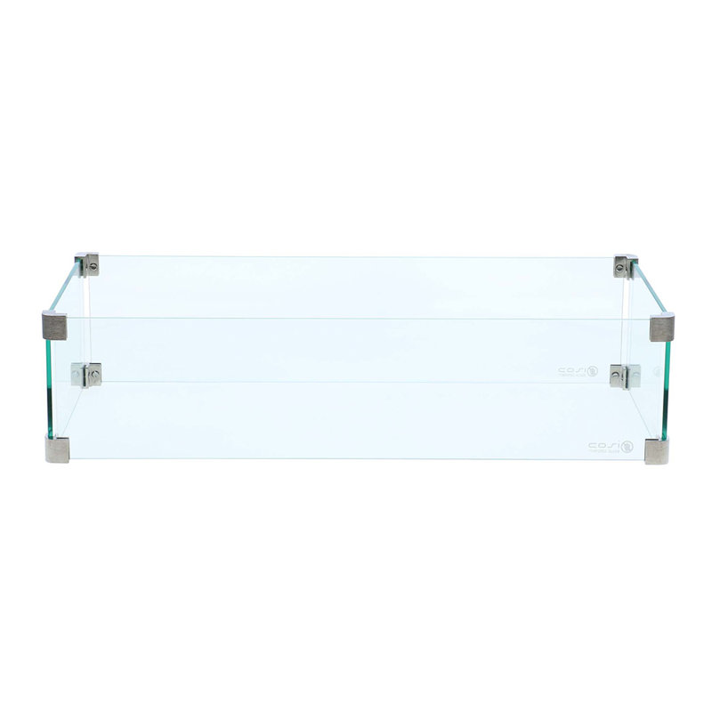 Himanshu Glass Bellow, 21cm H x 65cm W x 33cm D
