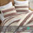 Comfortable 3-piece Bedding Set, Polyester Texture, Terracotta Design For Home