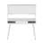 Juanisha Solid Wood Steel Computer Desk