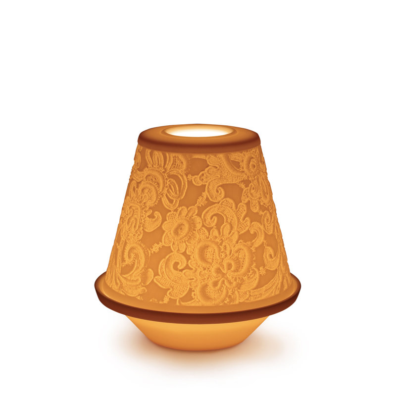 Dentelle Lithophane 4,33 po, fantaisie légère