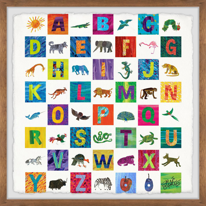 Ortiz - Single Picture Frame Print, 41cm H x 41cm W