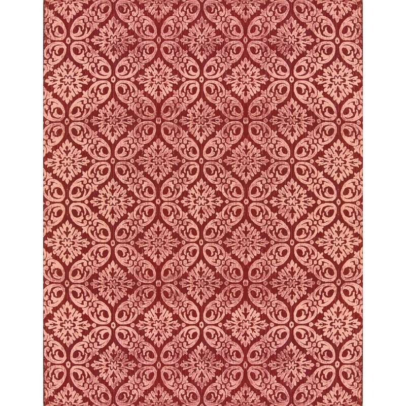 Area Rug in Red