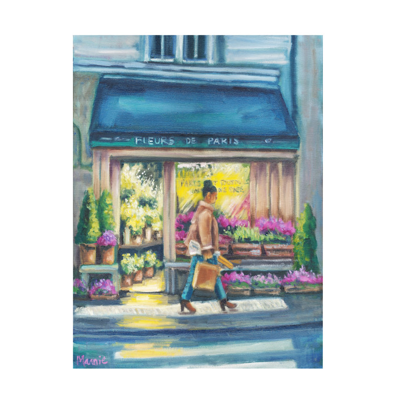 Œuvre sur toile, Bachelor, Marnie Bourque, H 14 po x l 19 po