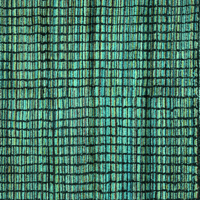 Irayda Performance Geometric Indoor Rug, Square 6'