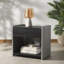 Ottawa Wood and Aluminum Nightstand