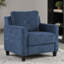 Chaise en chenille Horatio - Élégance intemporelle et confort moelleux pour votre sanctuaire-400456491