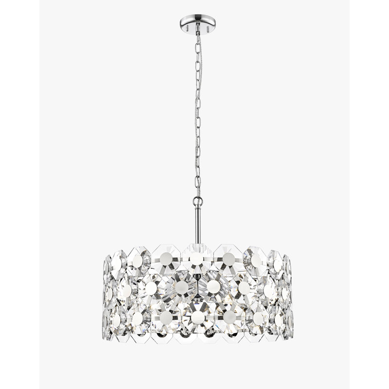 Abdella 7 - Light LED Crystal Pendant