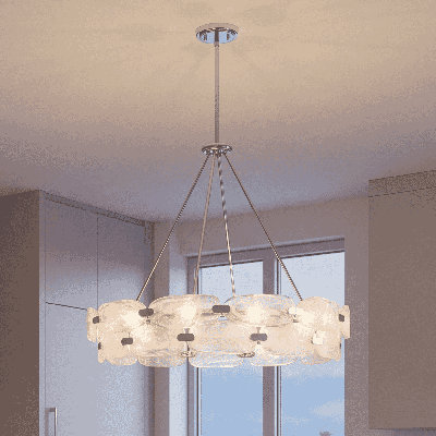 Vasare 12-Light Hubbs in Chrome