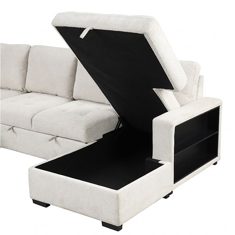 Canapé-lit Decklynn, Beige