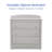 Delta Children Perry 3 Drawer Dresser With Changing Top And Interlocking Drawers-122057240
