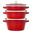 Staub Cast Iron 4-Pc Stackable Set-70094884