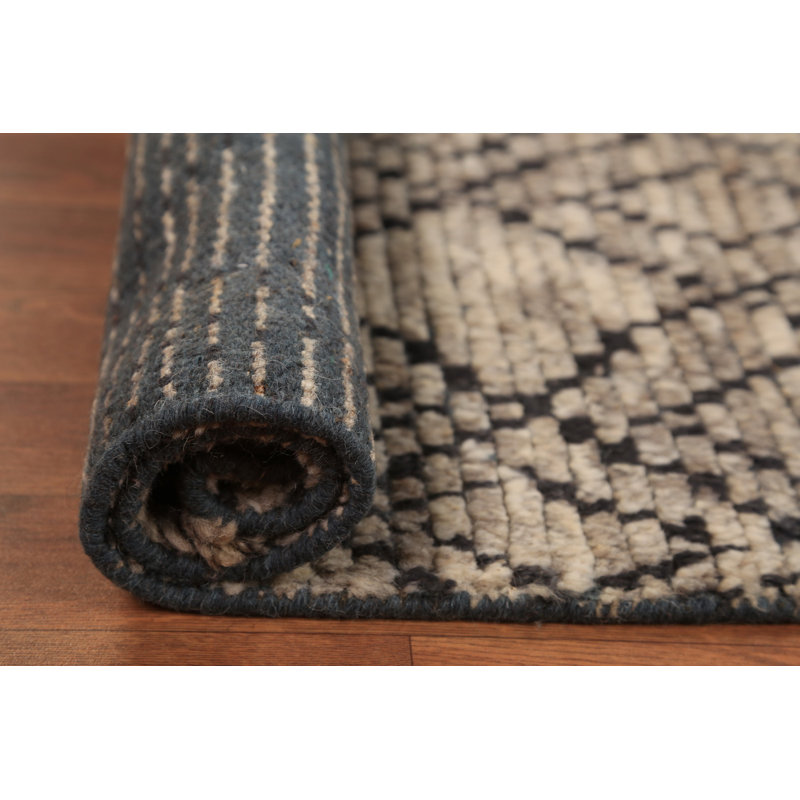 Tapis décoratif oriental en laine marocain en laine 2 x 3