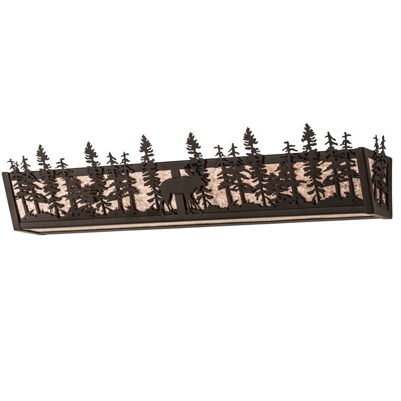 Rustic Lodge 4 - Light Bath Bar