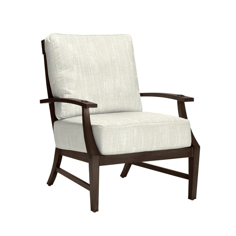 Méridienne Croquet, Welt + Standard Fill, InsideOut® Rollo ‑ lin crème, Acajou