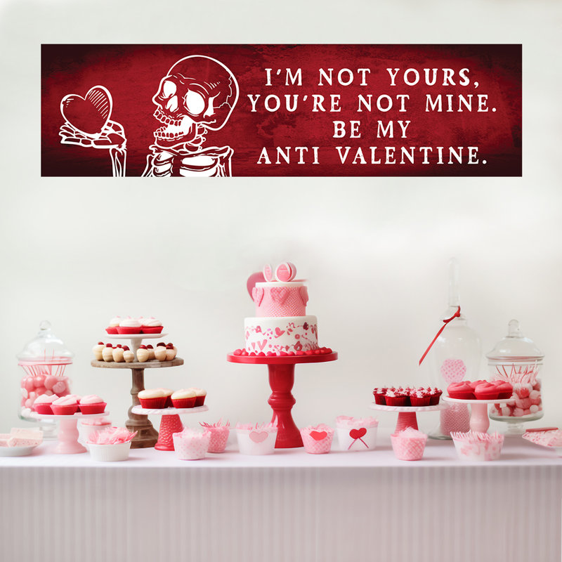 Bannières / enseignes de la Saint-Valentin