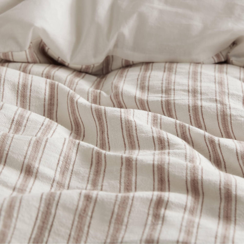 Linen-cotton-rayon Duvet 3 Piece Set