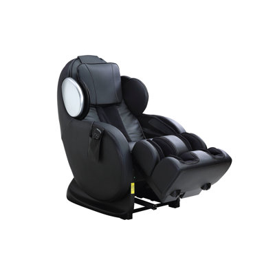 Pacari Black Synthetic Leather Power 2D Massage Chair