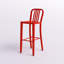 Tabouret de comptoir de 24 po en métal de qualité commerciale avec repose-pieds Carouthers par Flash Furniture-70482175-33123340