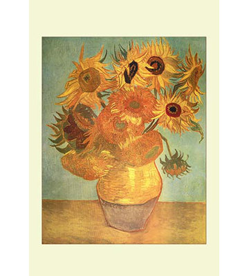 " Sunflowers " by Vincent Van Gogh