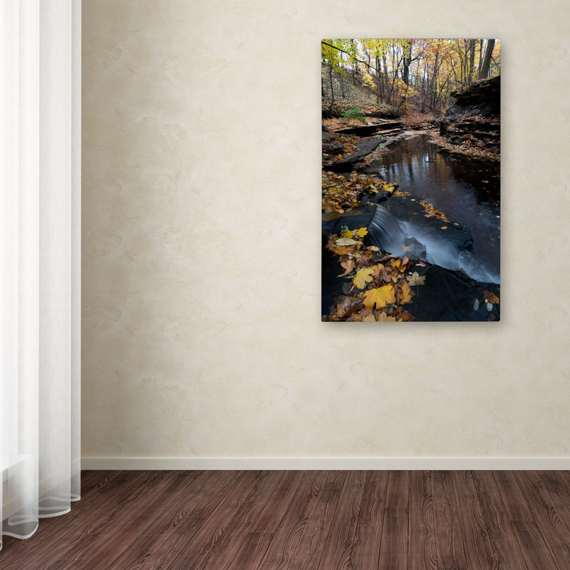 « stream », reproduction de photo sur toile tendue Halke, H 47 po x l 30 po x P 2 po