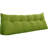 Sit-up Back Comfort Corduroy Bed Headboard Wedge Reading Pillow Triangular Backrest Compression-99222257-99222256