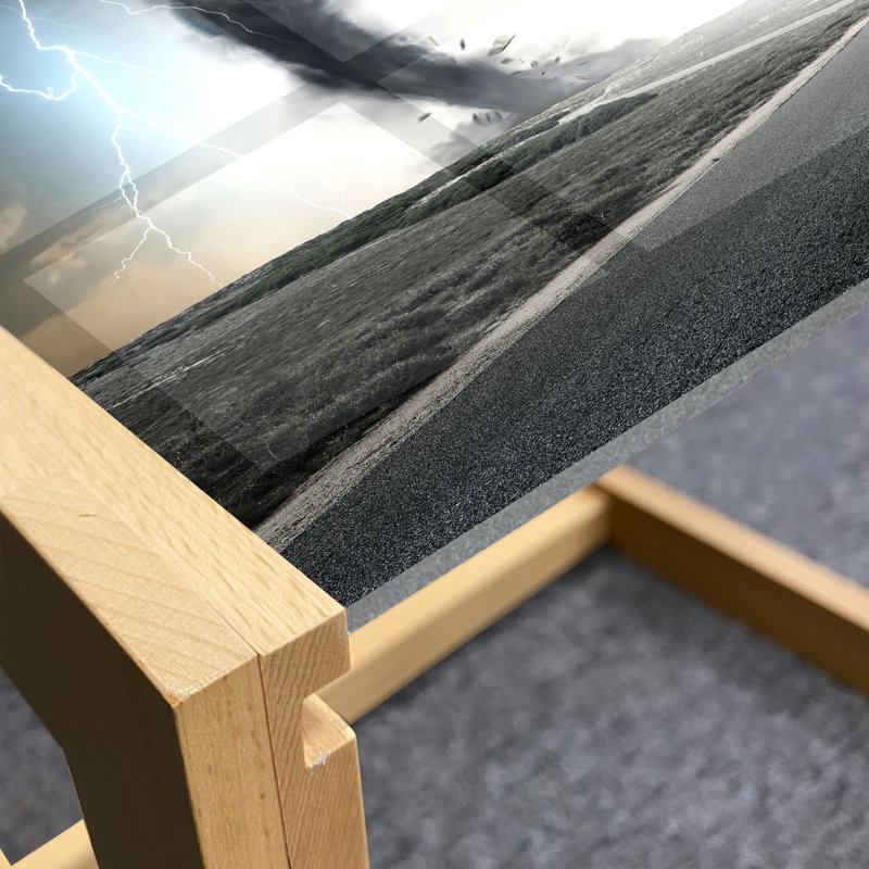 Jakobina Sled Coffee Table, 62cm H x 74cm W x 40cm D