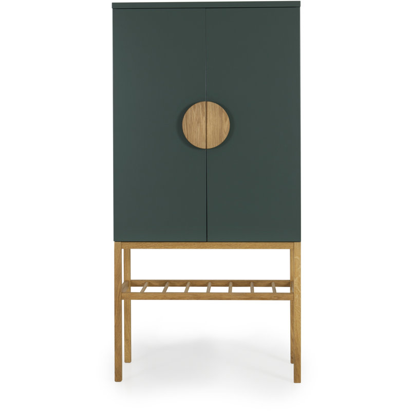 Scoop 31.5" Wide Server, Green