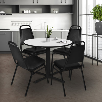 Regency Cain Round X-Base Breakroom Table