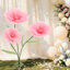 Fleurs artificielles avec base, support de décoration de fleurs artificielles de mariage