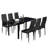Auriona Glass Top Metal Base Dining Table-754064210-754064208-754064209
