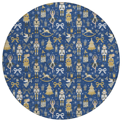Xhevrie Machine Woven Area Rug