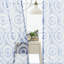 Rideaux semi-transparents Sunburst Shibori Ikat